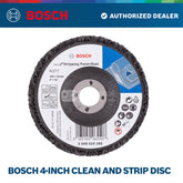 Bosch 4-inch Clean and Strip Disc